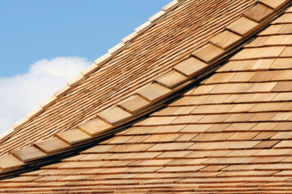 Wooden Shingle Installation