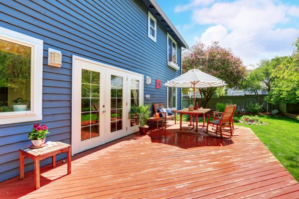 Blue Siding Installation Service
